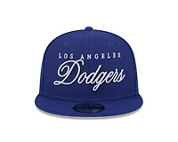 Los Angeles Dodgers Royal Blue Scripted 9FIFTY Snapback