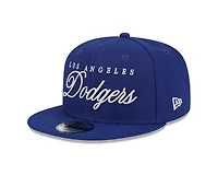 Los Angeles Dodgers Royal Blue Scripted 9FIFTY Snapback