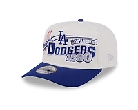 Los Angeles Dodgers Chrome and Royal MLB Classic 9FIFTY A-Frame Snapback Hat