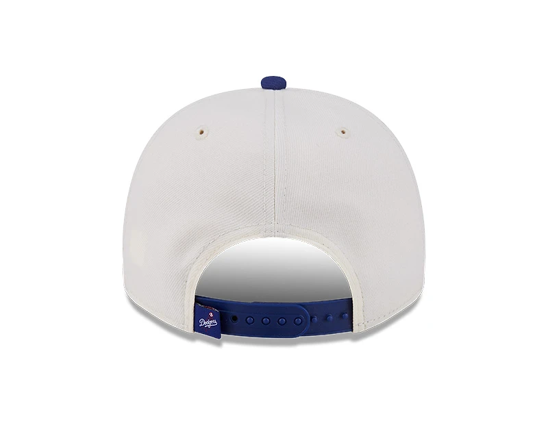 Los Angeles Dodgers Chrome and Royal MLB Classic 9FIFTY A-Frame Snapback Hat