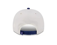 Los Angeles Dodgers Chrome and Royal MLB Classic 9FIFTY A-Frame Snapback Hat