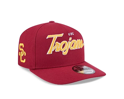 USC Trojans Cardinal 9FIFTY A-Frame Snapback Hat