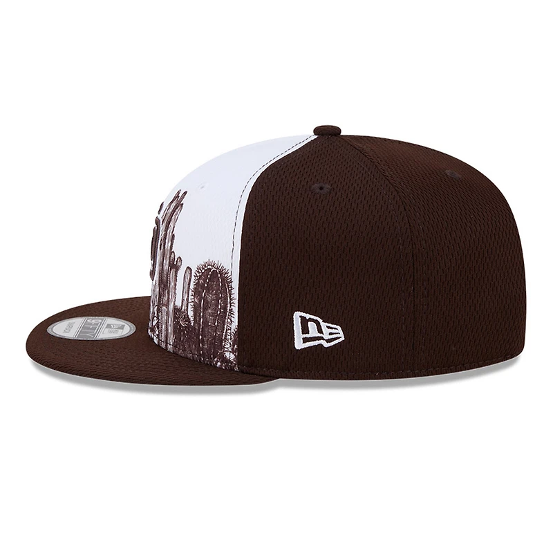 San Diego Padres Brown and White Cactus Spring Training Fan Pack New Era 9FIFTY Snapback Hat
