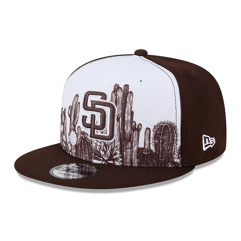 San Diego Padres Brown and White Cactus Spring Training Fan Pack New Era 9FIFTY Snapback Hat