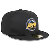 Seattle Mariners Black City Connect PNW Batting Practice New Era 59FIFTY Fitted Hat