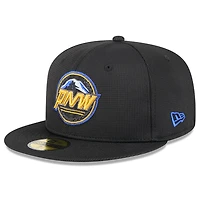 Seattle Mariners Black City Connect PNW Batting Practice New Era 59FIFTY Fitted Hat