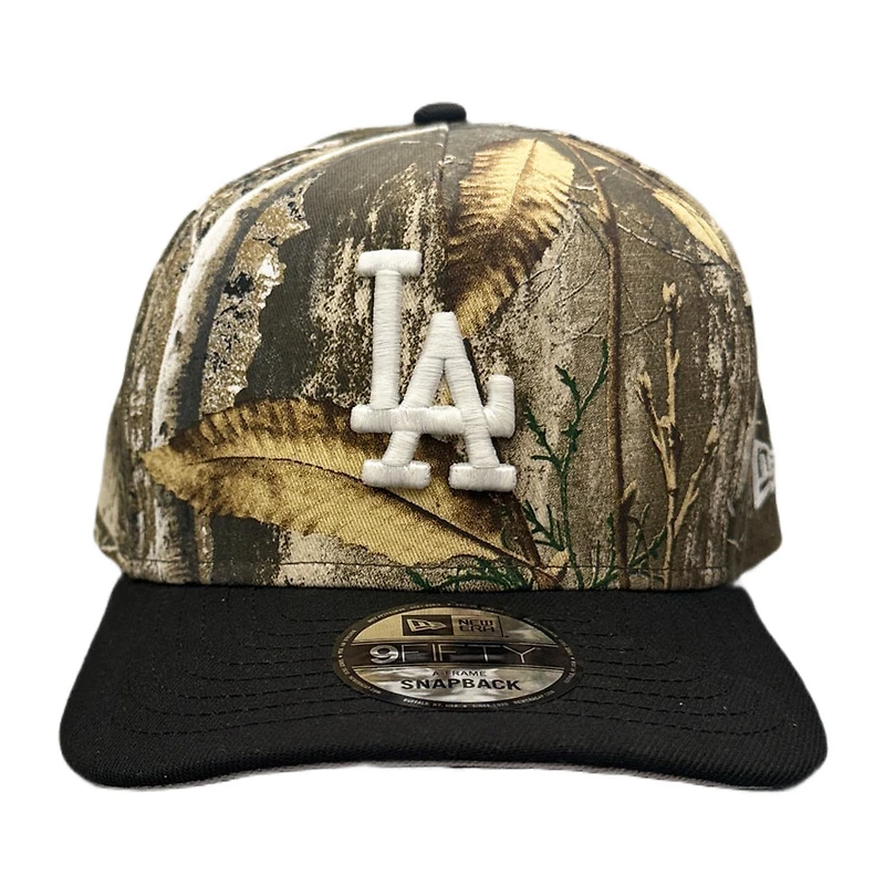 Los Angeles Dodgers Realtree Camo and Black New Era 9FIFTY A-Frame Snapback Hat
