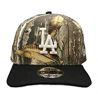 Los Angeles Dodgers Realtree Camo and Black New Era 9FIFTY A-Frame Snapback Hat