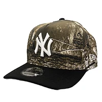 New York Yankees Realtree Camo and Black New Era 9FIFTY A-Frame Snapback Hat