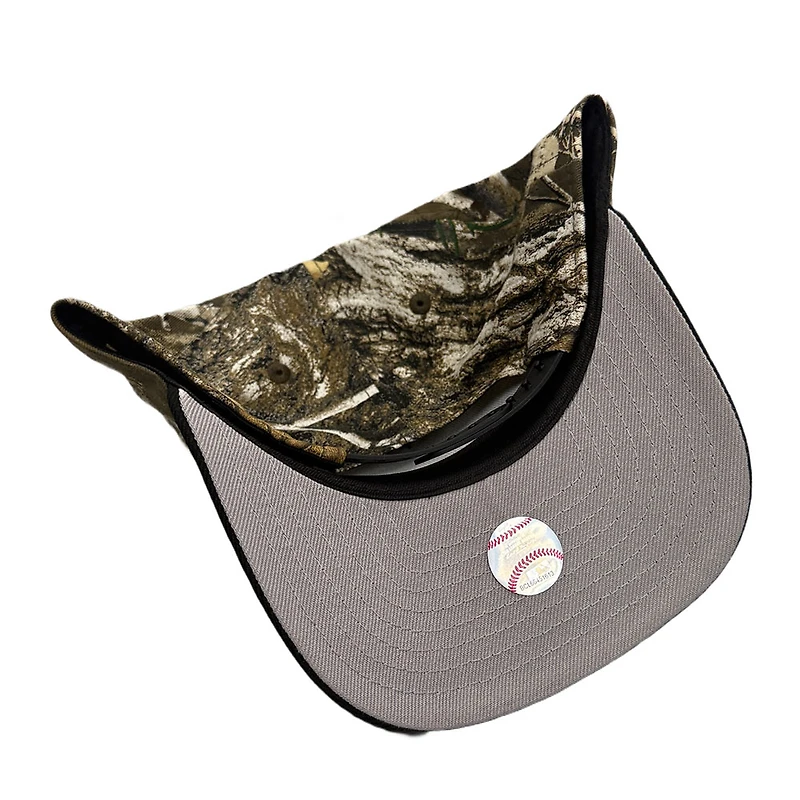 New York Yankees Realtree Camo and Black New Era 9FIFTY A-Frame Snapback Hat