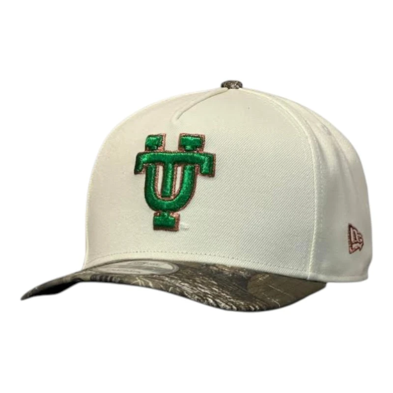 Tennessee Volunteers Chrome White and Realtree New Era 9FIFTY A-Frame Snapback Hat