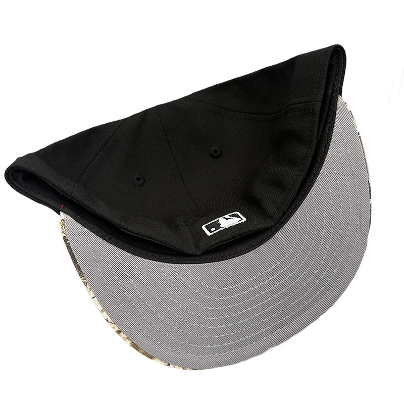 New York Yankees Black and Realtree Camo Gray UV Era 59FIFTY Fitted Hat