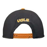 Tennessee Volunteers Graphite and Orange Power T NCAA New Era 9SEVENTY Stretch Snapback Hat