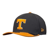 Tennessee Volunteers Graphite and Orange Power T NCAA New Era 9SEVENTY Stretch Snapback Hat