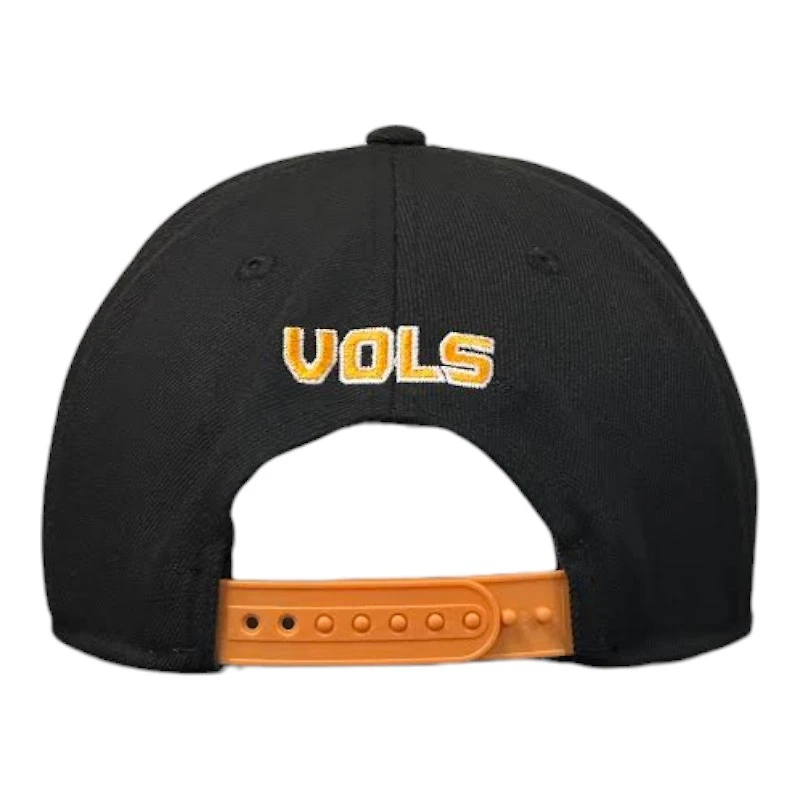Tennessee Volunteers Rail Power T NCAA New Era 9SEVENTY Stretch Snapback Hat