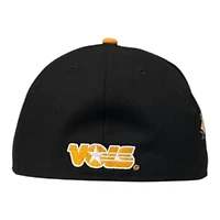 Tennessee Volunteers Black and Orange Two Tone Rifleman Patch NCAA New Era 59FIFTY Fitted Hat