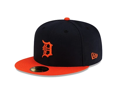 Detroit Tigers Navy and Orange Alternate Authentic Collection New Era 59FIFTY Fitted Hat