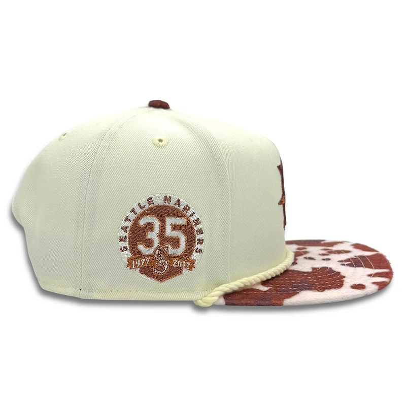 Seattle Mariners "Cow Pack" 35th Anniversary Patch New Era 9FIFTY A-Frame Snapback Hat