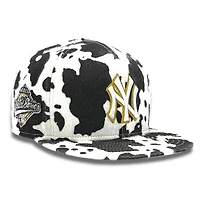 New York Yankees "Cow Pack" 1996 World Series Patch Gray UV Era 59FIFTY Fitted Hat