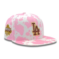 Los Angeles Dodgers "Cow Pack" 40th Anniversary Patch Gray UV New Era 59FIFTY Fitted Hat