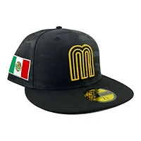 Mexico Black Camo and "World Baseball Classic" Gray UV New Era 59FIFTY Fitted Hat