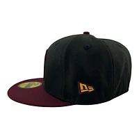 Mexico Black and Maroon "World Baseball Classic" Green UV New Era 59FIFTY Fitted Hat