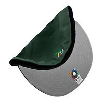 Mexico Cilantro Green Gothic Script "World Baseball Classic" Gray UV New Era 59FIFTY Fitted Hat