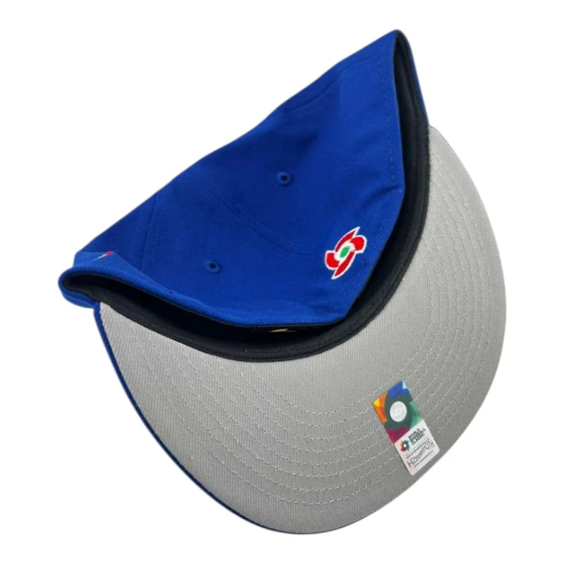 Mexico Royal Blue "World Baseball Classic" Gray UV New Era 59FIFTY Fitted Hat