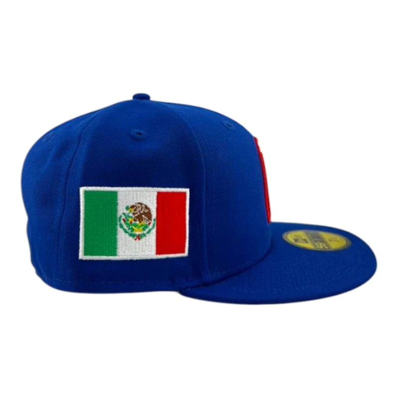 Mexico Royal Blue "World Baseball Classic" Gray UV New Era 59FIFTY Fitted Hat