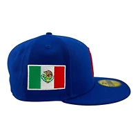 Mexico Royal Blue "World Baseball Classic" Gray UV New Era 59FIFTY Fitted Hat