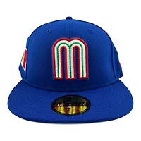 Mexico Royal Blue "World Baseball Classic" Gray UV New Era 59FIFTY Fitted Hat