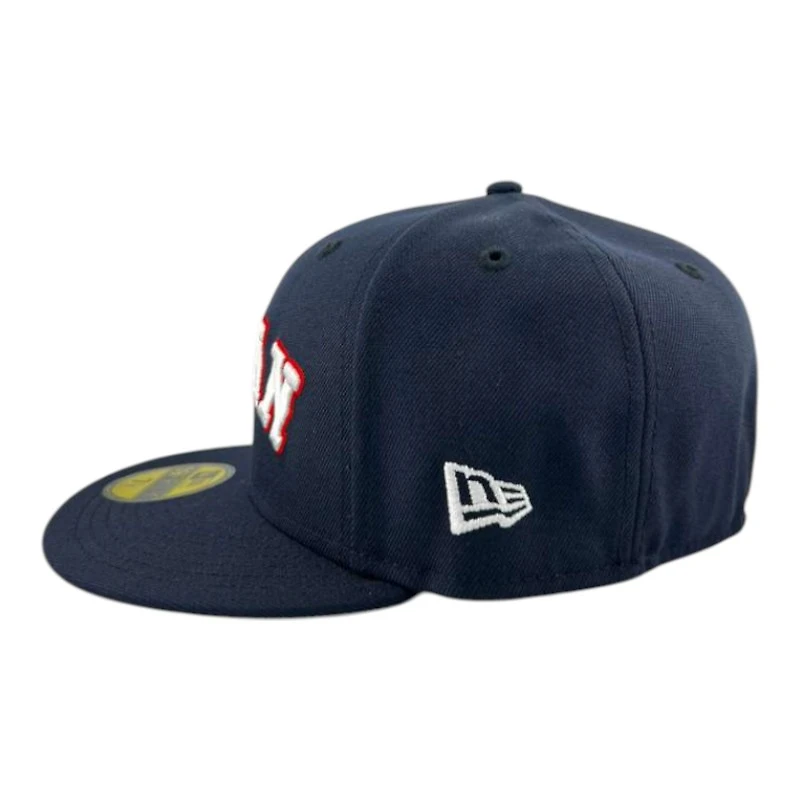 Japan Navy "World Baseball Classic" 2023 Champions Patch Gray UV New Era 59FIFTY Fitted Hat