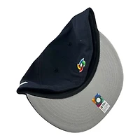 Japan Navy "World Baseball Classic" 2023 Champions Patch Gray UV New Era 59FIFTY Fitted Hat