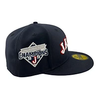 Japan Navy "World Baseball Classic" 2023 Champions Patch Gray UV New Era 59FIFTY Fitted Hat