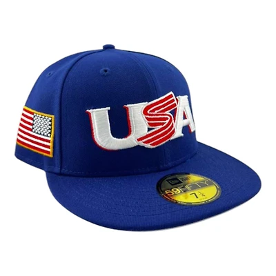 USA Royal Blue "World Baseball Classic" Gray UV New Era 59FIFTY Fitted Hat