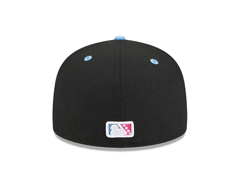 El Paso Chihuahuas Black and Blue 2026 Copa de la Diversion MiLB Gray UV 59FIFTY Fitted Hat