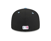 El Paso Chihuahuas Black and Blue 2026 Copa de la Diversion MiLB Gray UV 59FIFTY Fitted Hat