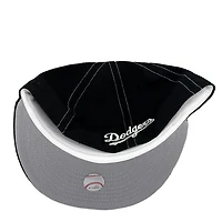Los Angeles Dodgers Black "Contrast" 2024 World Series Champions Patch Grey UV New Era 59FIFTY Fitted Hat