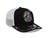 El Paso Chihuahuas Black 2026 Copa de la Diversion New Era 9SEVENTY Trucker Stretch Snapback Hat
