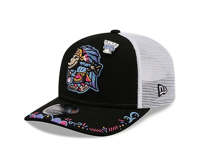 El Paso Chihuahuas Black 2026 Copa de la Diversion New Era 9SEVENTY Trucker Stretch Snapback Hat
