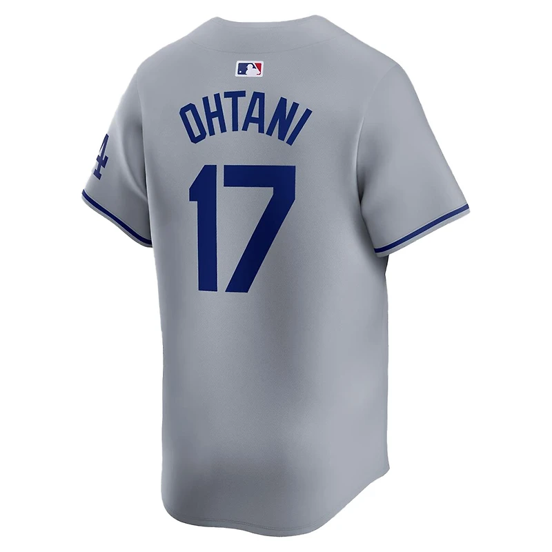 Los Angeles Dodgers Shohei Ohtani "Los Angeles" Script Grey Road Nike Limited Player Jersey
