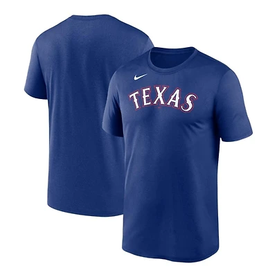 Texas Rangers Royal Fuse Legend Nike T-Shirt