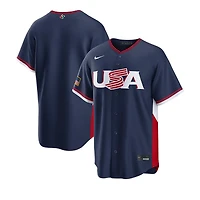 Youth Team USA Navy 2026 World Baseball Classic WBC Replica Nike Jersey