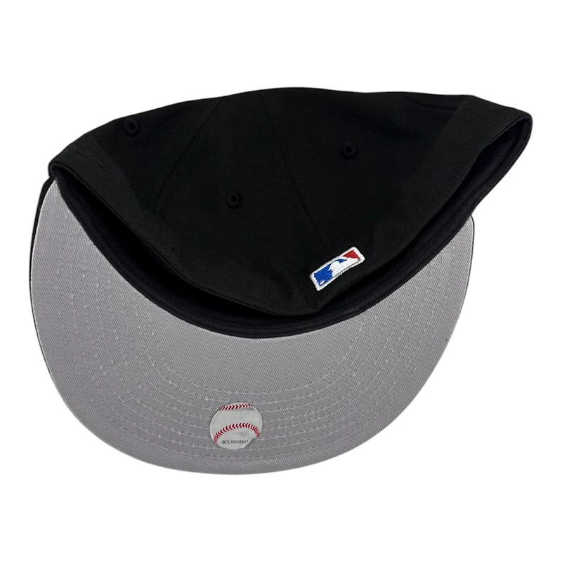 Los Angeles Dodgers Black 2025 Champions Trophy Patch Grey UV New Era 59FIFTY Fitted Hat