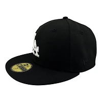 Los Angeles Dodgers Black 2025 Champions Trophy Patch Grey UV New Era 59FIFTY Fitted Hat