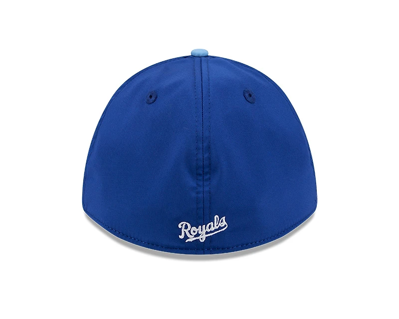 Kansas City Royals Blue Roper New Era 39THIRTY M-Crown A-Frame Stretch Fit Hat