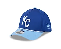 Kansas City Royals Blue Roper New Era 39THIRTY M-Crown A-Frame Stretch Fit Hat