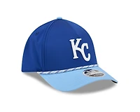 Kansas City Royals Blue Roper New Era 39THIRTY M-Crown A-Frame Stretch Fit Hat