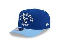 Kansas City Royals Royal Blue Arched New Era 9FIFTY A-Frame Snapback Hat