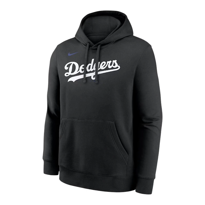 Los Angeles Dodgers Black Club Nike Pullover Hoodie